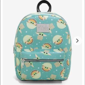 Star Wars The Mandalorian Chibi Child Mini Backpack NWT